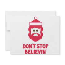 Believe in Santa! invitations