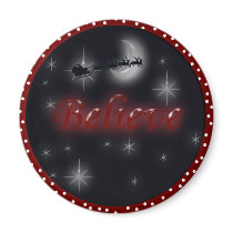 believe in Santa magnets by TheChristmasBoutique believe in Santa magnets