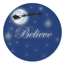 Believe In Santa stickers by TheChristmasBoutique Believe In Santa stickers