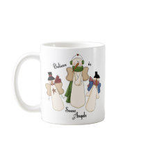 Believe In Snow Angels Mug
