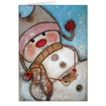 Believe in Snowmen Greeting Cards