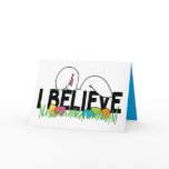 Believe In The Easter Bunny Greeting Card