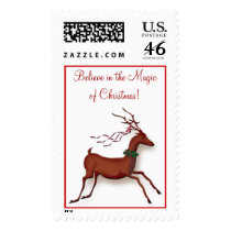 Believe in the Magic of Christmas! Postage