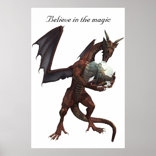 Believe in the Magic print