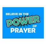 Believe in the Power of Prayer Postcard