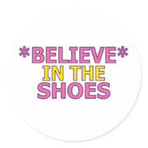 Believe in the Shoes (Oudin) stickers