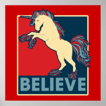 Believe in the Unicorn Print