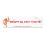 Believe in your Dreams Bumper Stickers