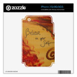 Believe in your Self iPhone 2G Skin