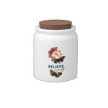 Believe In Yourself Candy Jar at Zazzle