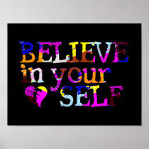 Believe In Yourself portfolio Print