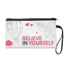 believe in yourself typography and illustration bagettes bags