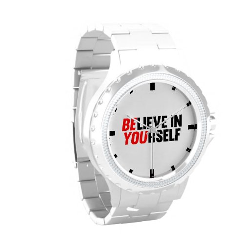 Believe in Yourself Wristwatch