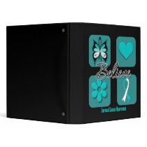 Believe Inspirations Cervical Cancer Binders