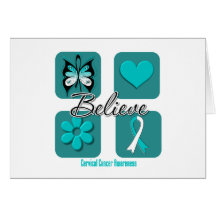 Believe Inspirations Cervical Cancer Card
