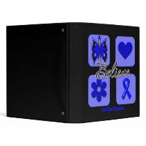 Believe Inspirations Colon Cancer Binders