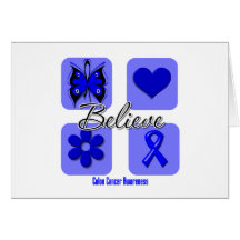 Believe Inspirations Colon Cancer Cards