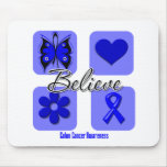 Believe Inspirations Colon Cancer Mousepad