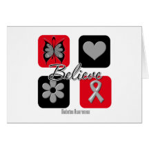 Believe Inspirations Diabetes Awareness Greeting Card