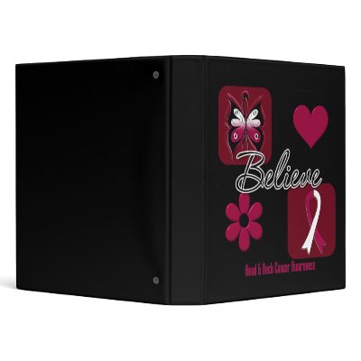 Believe Inspirations Head and Neck Cancer Binders by cancerapparel