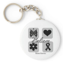 Believe Inspirations Melanoma Key Chain