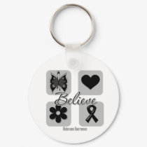 Believe Inspirations Melanoma keychains