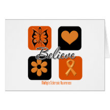 Believe Inspirations Multiple Sclerosis Greeting Cards