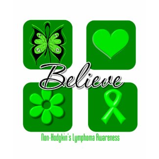 Believe Inspirations Non-Hodgkin's Lymphoma shirt