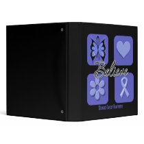 Believe Inspirations Stomach Cancer Binders by cancerapparel Believe Inspirations Stomach Cancer Binders