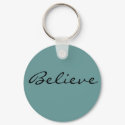 Believe keychain by EveryThingCreative Believe keychain