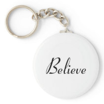 Believe Keychain