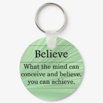 Believe keychains
