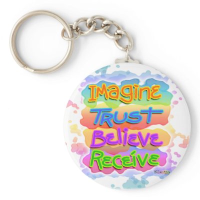 Believe Keychains by PopArtDiva