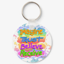 Believe Keychains by PopArtDiva Believe Keychains