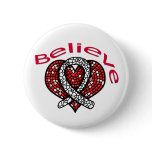 Believe Lung Cancer Pin