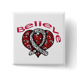 Believe Lung Cancer Pins