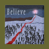 Believe magnets by Pazzoom Believe magnets