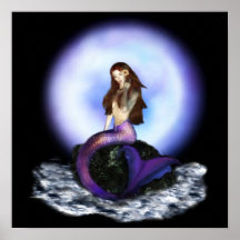 Believe Mermaid Posters