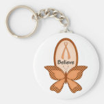Believe- Orange Awareness Key Chains