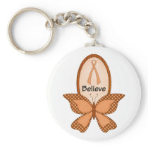 Believe- Orange Awareness Key Chains