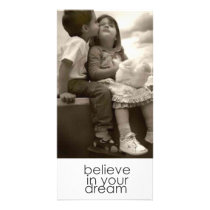 believe photo card