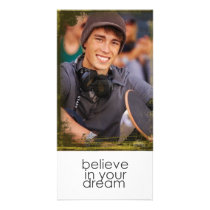 believe photo card