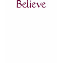 Believe pink T-Shirt