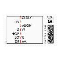 BELIEVE postage