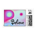 Believe postage