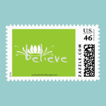 Believe Postage stamps