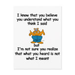 Believe Postcard