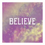 Believe Poster posters