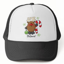 Believe Reindeer Mesh Hat