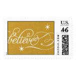Believe Script - 24 KT Postage